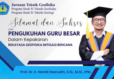 Selamat dan Sukses atas Pengukuhan Guru Besar Prof. Dr. Ir. Nandi Haerudin, S.Si., M.Si., IPM